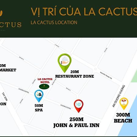 La Cactus Hotel Quy Nhon Exterior foto